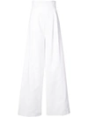 Petersyn Vivian High Waist Trousers In White