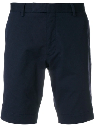 Polo Ralph Lauren 9.5-inch Stretch Slim Fit Twill Shorts In Aviator Navy