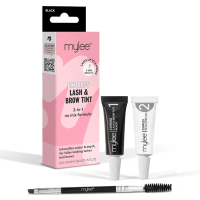 Mylee Express 2-in-1 Lash And Brow Tint 7ml (various Shades) - Black
