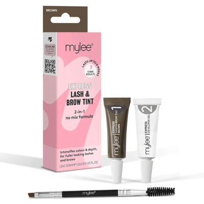 Mylee Express 2-in-1 Lash And Brow Tint 7ml (various Shades) - Brown