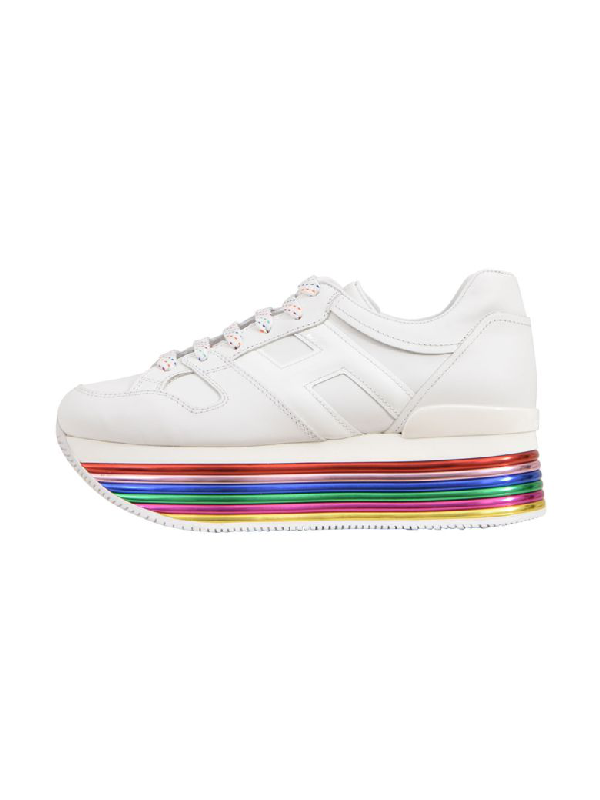 platform sneakers multicolor