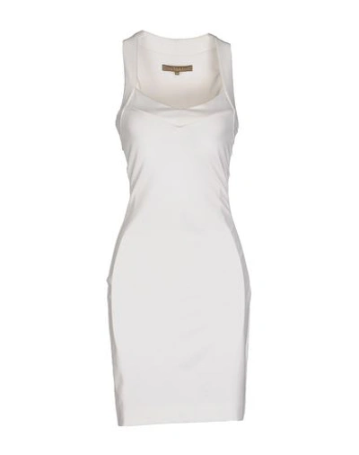 Space Style Concept Short Dresses In Ivory