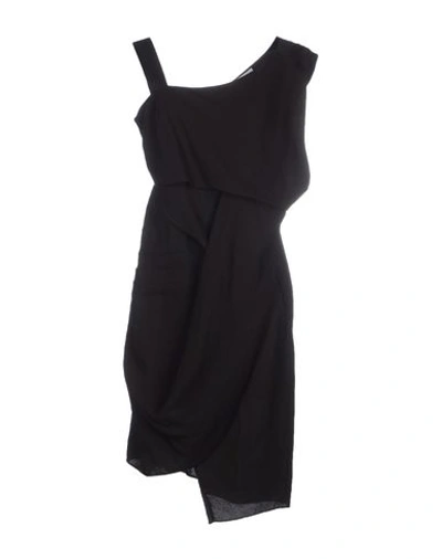 Alessandra Marchi Short Dress In Black