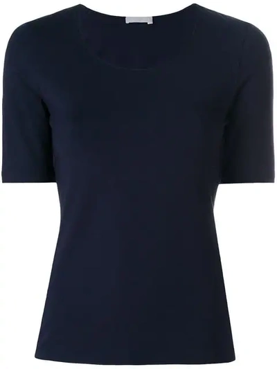 Le Tricot Perugia Jersey T-shirt In Blue