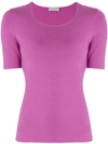 Le Tricot Perugia Jersey T-shirt In Pink