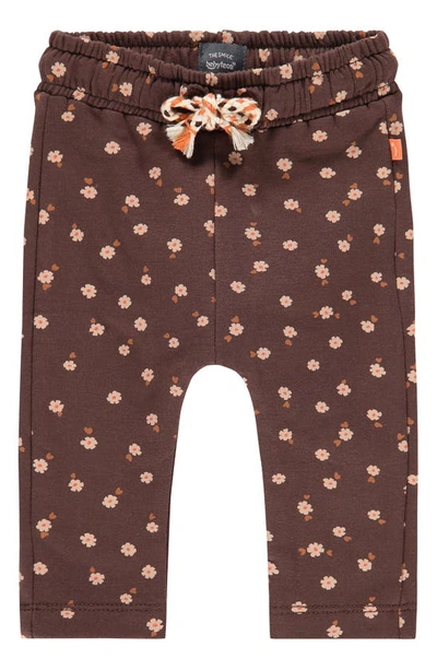 Babyface Babies' Floral Pants In Brown