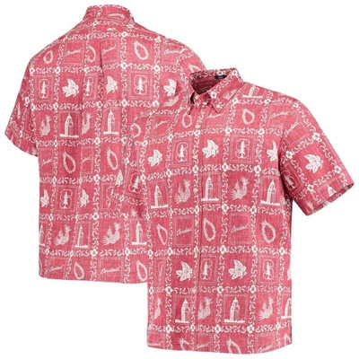 Reyn Spooner Cardinal Stanford Cardinal Classic Button-down Shirt