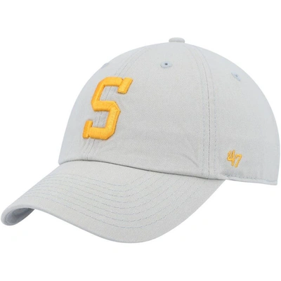 47 ' Gray Pittsburgh Steelers Clean Up Legacy Adjustable Hat