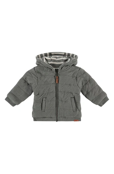 Babyface Babies' Reversible Quilted Jacket In Pine