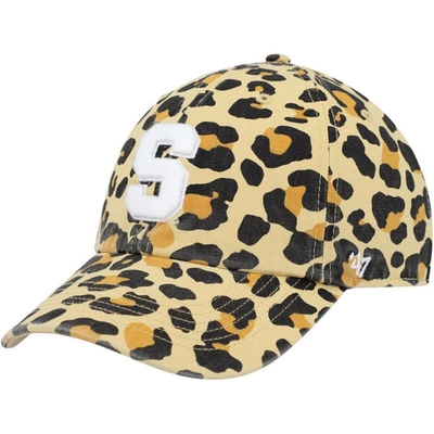 47 ' Gold Syracuse Orange Bagheera Clean Up Adjustable Hat