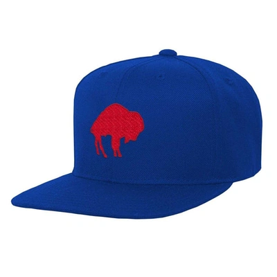 Mitchell & Ness Kids' Youth  Royal Buffalo Bills Gridiron Classics Ground Snapback Hat