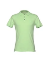 Armani Collezioni Polo Shirt In Light Green