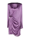 Versace Knee-length Dress In Light Purple