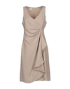 Armani Collezioni Knee-length Dress In Light Grey