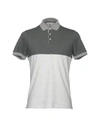 Brunello Cucinelli Polo Shirt In Light Grey