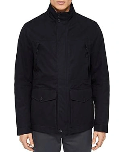 Ted Baker Nilson Quilted 2-in-1 Field Jacket In Navy