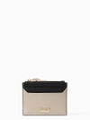 Kate Spade Cameron Street Lalena Card Case In Tusk/black