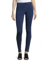 Hue High Waist Winter Denim Leggings In Blue