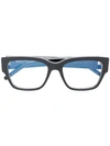 Saint Laurent Eyewear Classic Square Glasses - Black