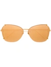 Linda Farrow Aviator Sunglasses