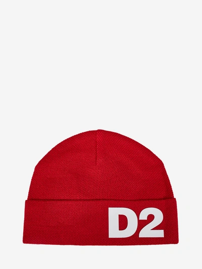 Dsquared2 Junior Hat In Red