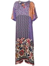 Pierre-louis Mascia Multi-print Kaftan Dress