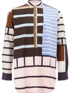 Pierre-louis Mascia Striped Henley Shirt