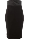 Aganovich Fitted High-waist Skirt