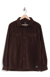 Union Corduroy Shirt Jacket In Lost