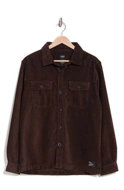 Union Corduroy Shirt Jacket In Lost