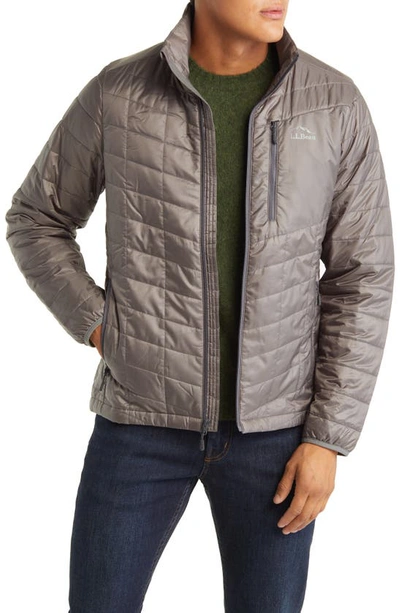 Primaloft® Packaway Jacket In Graphite/ Alloy Gray