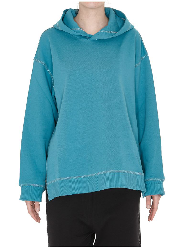 Mm6 Maison Margiela Sweatshirt In Turquoise | ModeSens