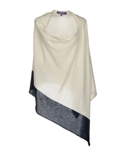 Ralph Lauren Cape In Ivory