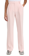 Favorite Daughter Women's The Favorite Pleated Wide-leg Pants In Blue,pink