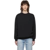 Acne Studios Fairview Face Sweatshirt In Black