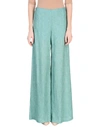 M Missoni Casual Pants In Light Green