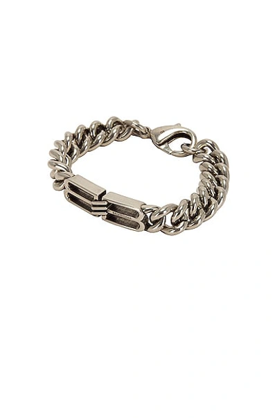 Balenciaga Bb Icon Gourmet Bracelet In Metallic | ModeSens