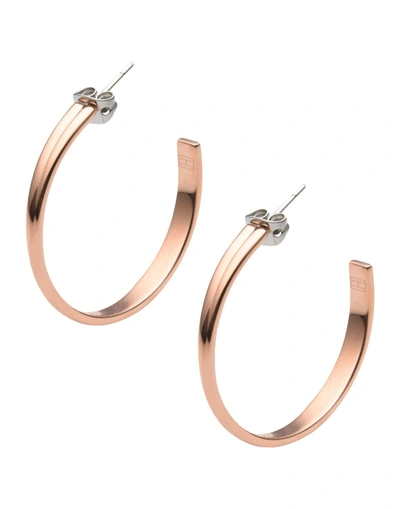 Tommy Hilfiger Earrings In Copper
