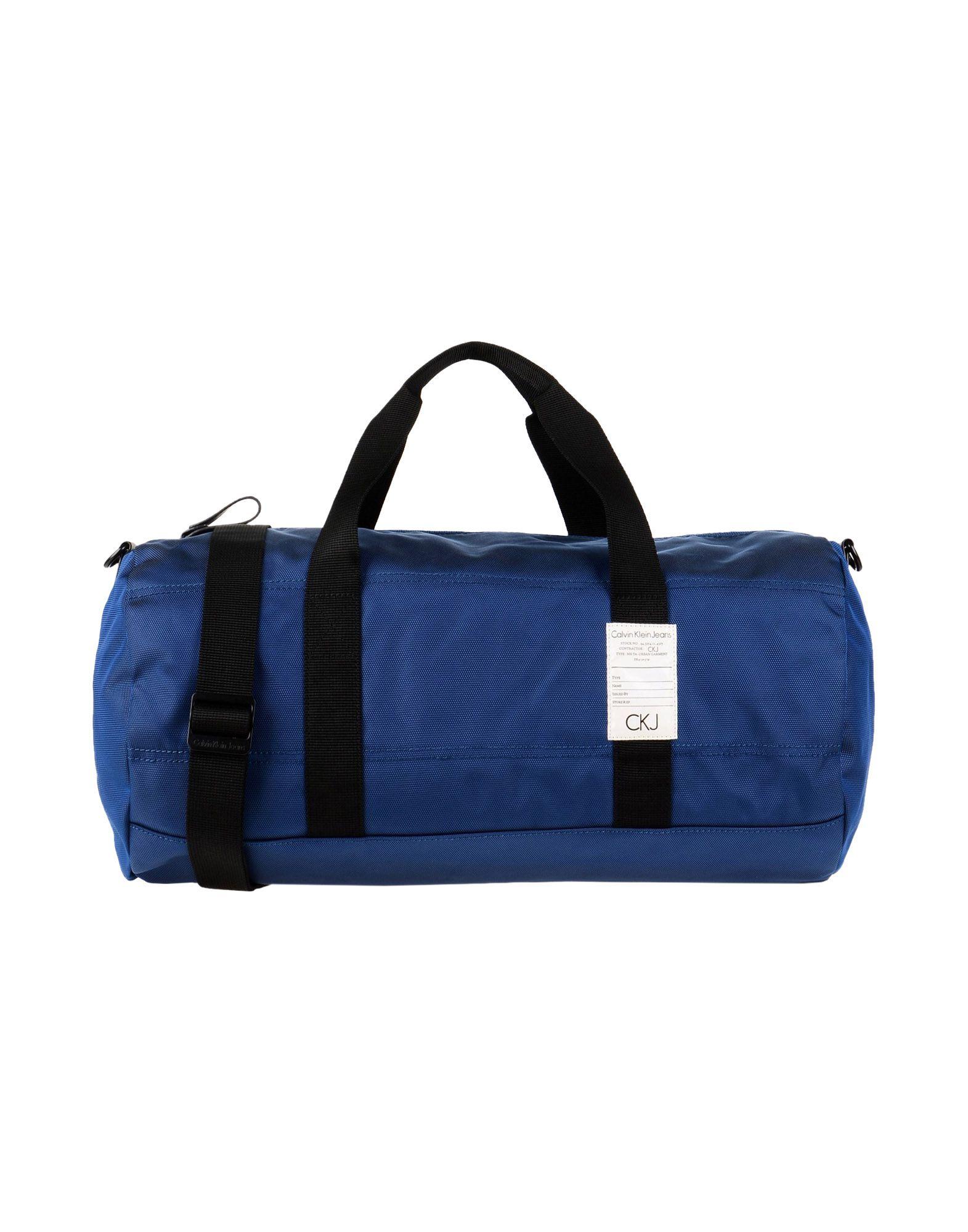 Calvin Klein Jeans Est.1978 Travel & Duffel Bags In Blue | ModeSens