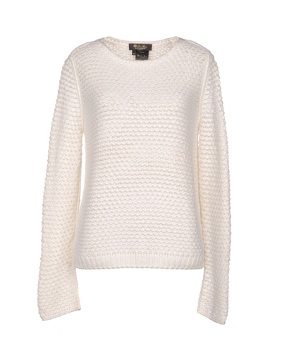 Loro Piana Sweaters In Ivory