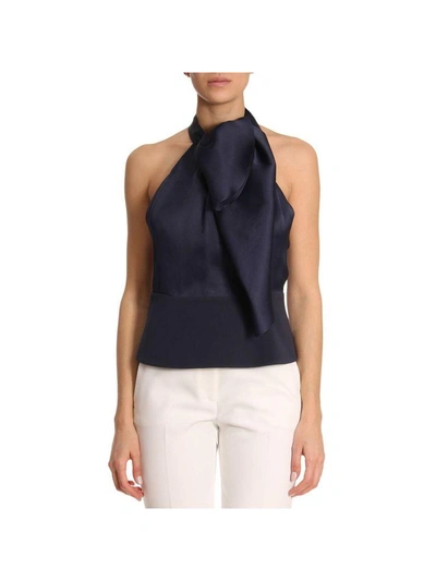 Giorgio Armani Top Top Women  In Blue