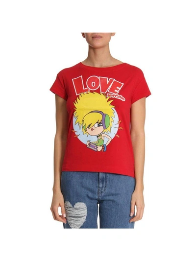 Love Moschino T-shirt T-shirt Women Moschino Love In Red