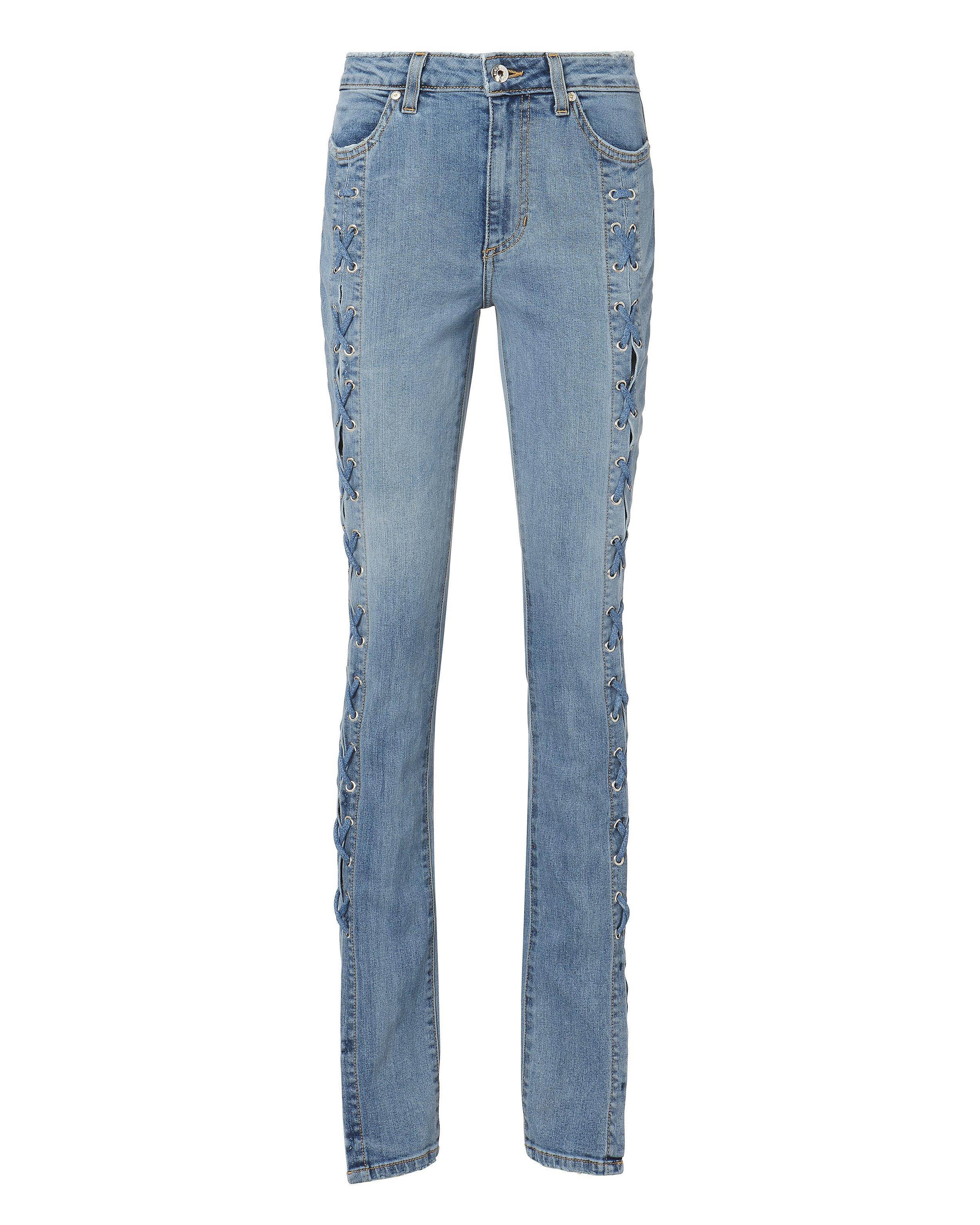 jonathan simkhai lace up jeans