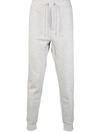 Polo Ralph Lauren Double Knit Fleece Sweatpants In Grey