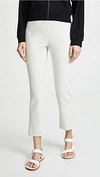 Vince Coin-pocket Straight-leg Cropped Chino Pants In Off White