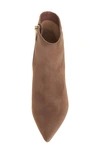 L Agence Aimee Stiletto Bootie In Taupe