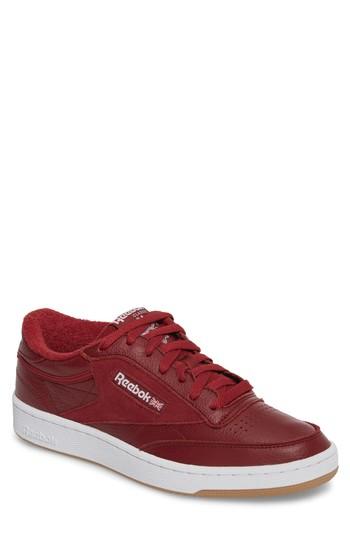 Reebok Club C 85 Estl Sneaker In Urban MaroonWhiteWashed Reebok Club C 85 ESTL Low Price White Blue Wash Best Price