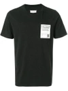 Maison Margiela Stereotype Patch T-shirt In Black