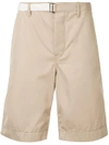 Sacai Belted Cargo Shorts
