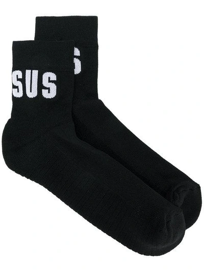 Versus Socks In Black